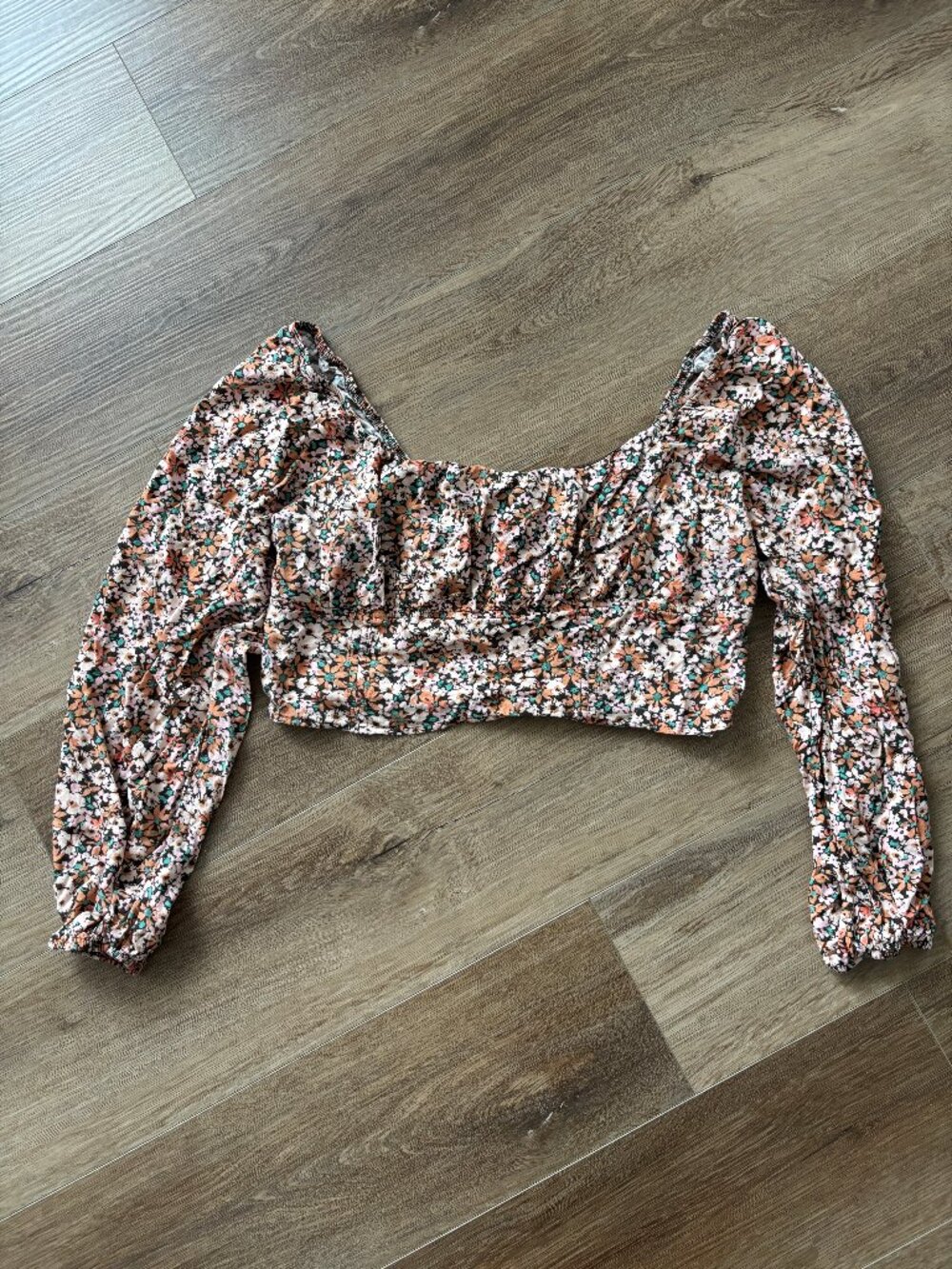 Wild Fable Long Sleeve Cropped Top - Size XXL